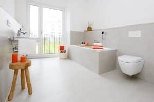 Modernes Badezimmer. Immobilien-Fotos, Immobilienfotografie, Fotograf Köln, Bonn, Düsseldorf, Leverkusen, Essen.