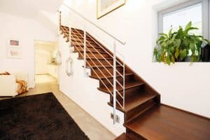 Schöne Treppe. Immobilien-Fotos, Immobilienfotografie, Fotograf Köln, Bonn, Düsseldorf, Leverkusen, Essen.