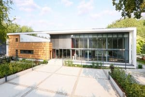 hebäude Frontal. Architektur-Fotografie, Fotograf, Corporate Fotografie, Köln, Frankfurt, Düsseldorf und NRW